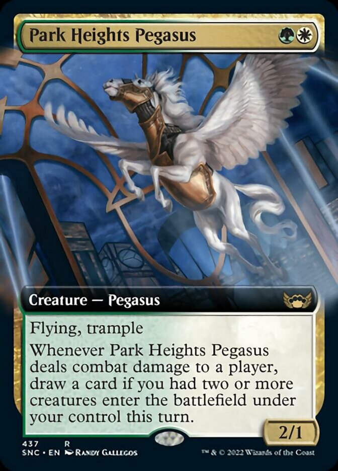 Park Heights Pegasus (Extended Art) [Streets of New Capenna] | Mindsight Gaming