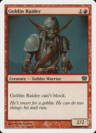 Goblin Raider [Ninth Edition] | Mindsight Gaming