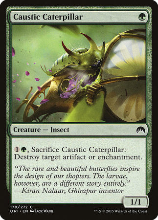 Caustic Caterpillar [Magic Origins] | Mindsight Gaming