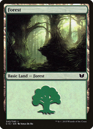 Forest (342) [Commander 2015] | Mindsight Gaming