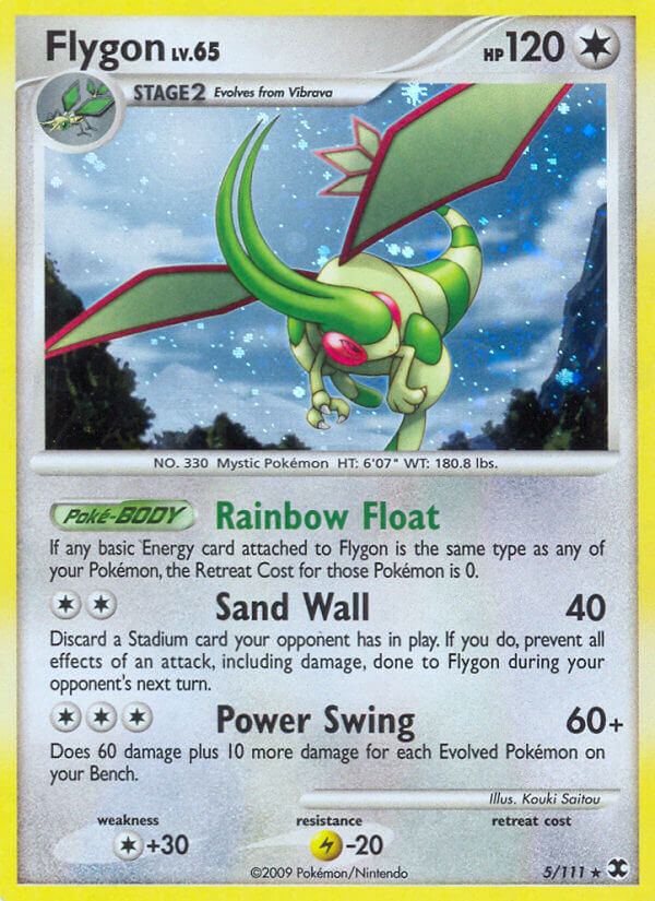 Flygon (5/111) (Theme Deck Exclusive) [Platinum: Rising Rivals] | Mindsight Gaming