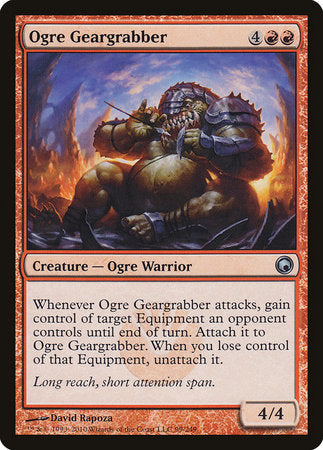 Ogre Geargrabber [Scars of Mirrodin] | Mindsight Gaming