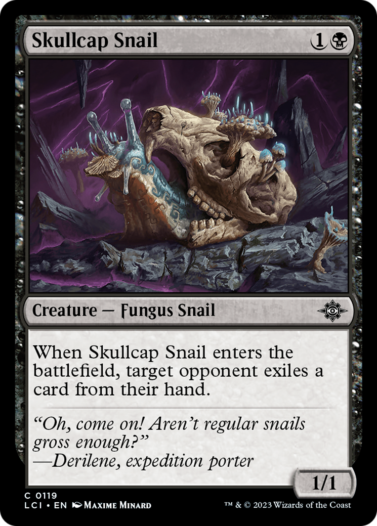 Skullcap Snail [The Lost Caverns of Ixalan] | Mindsight Gaming