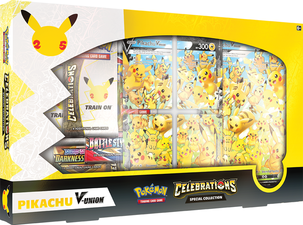 Celebrations: 25th Anniversary - Special Collection (Pikachu V-Union) | Mindsight Gaming