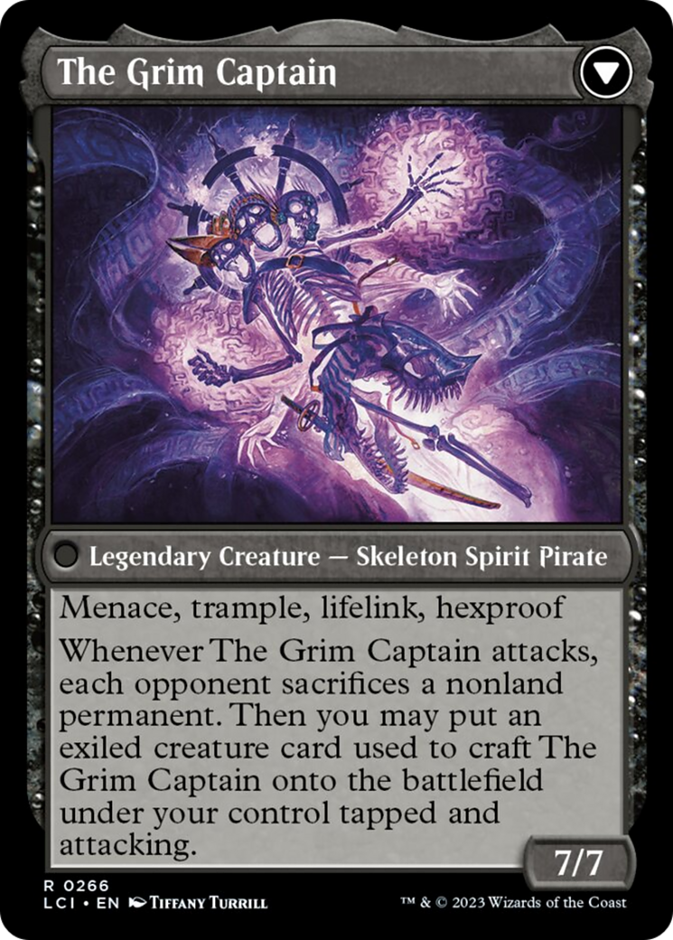 Throne of the Grim Captain // The Grim Captain [The Lost Caverns of Ixalan] | Mindsight Gaming