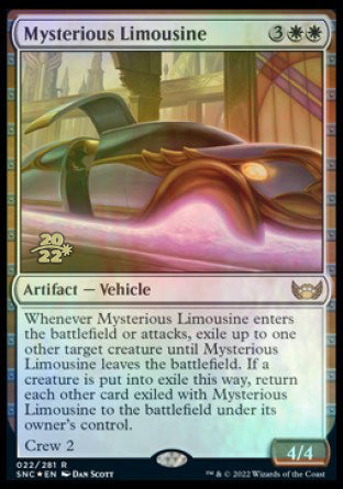 Mysterious Limousine [Streets of New Capenna Prerelease Promos] | Mindsight Gaming