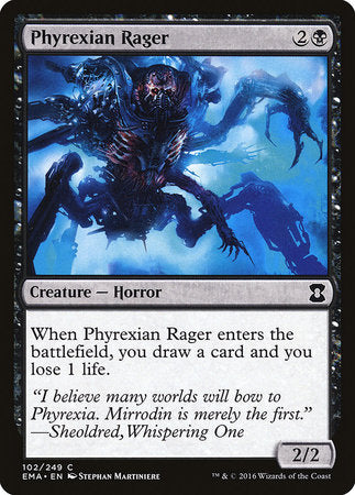 Phyrexian Rager [Eternal Masters] | Mindsight Gaming