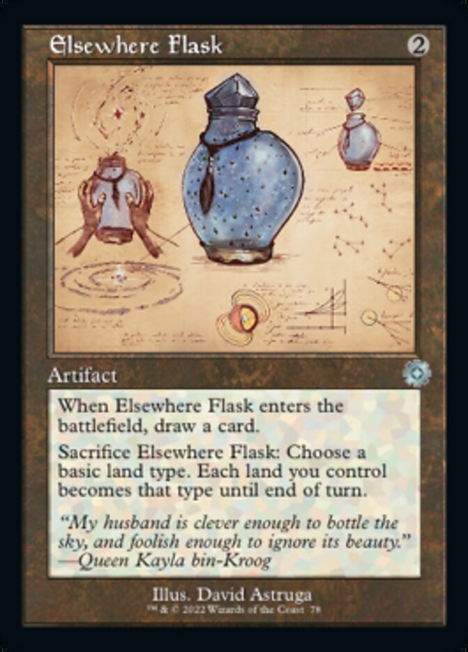 Elsewhere Flask (Retro Schematic) [The Brothers' War Retro Artifacts] | Mindsight Gaming