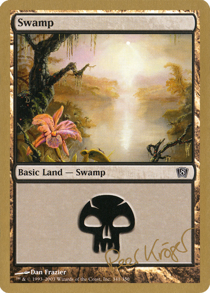Swamp (pk341) (Peer Kroger) [World Championship Decks 2003] | Mindsight Gaming