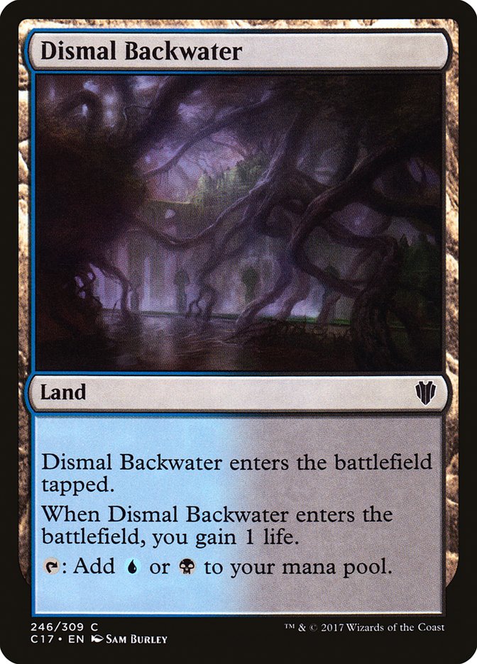 Dismal Backwater [Commander 2017] | Mindsight Gaming