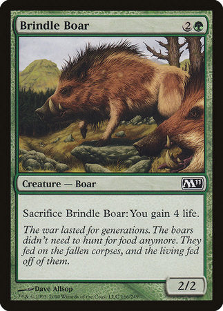 Brindle Boar [Magic 2011] | Mindsight Gaming
