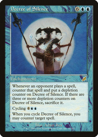 Decree of Silence [Scourge] | Mindsight Gaming