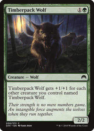 Timberpack Wolf [Magic Origins] | Mindsight Gaming