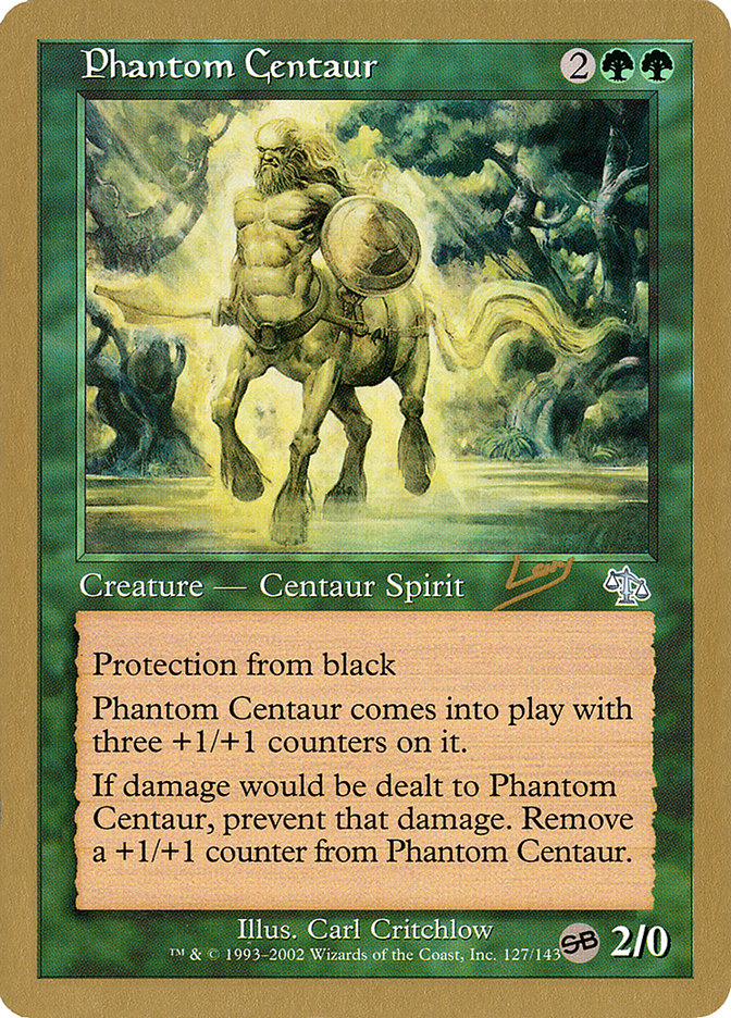 Phantom Centaur (Raphael Levy) (SB) [World Championship Decks 2002] | Mindsight Gaming