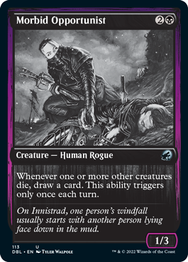 Morbid Opportunist [Innistrad: Double Feature] | Mindsight Gaming