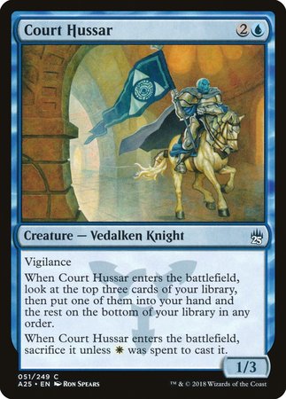 Court Hussar [Masters 25] | Mindsight Gaming