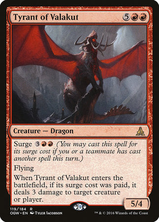 Tyrant of Valakut [Oath of the Gatewatch] | Mindsight Gaming
