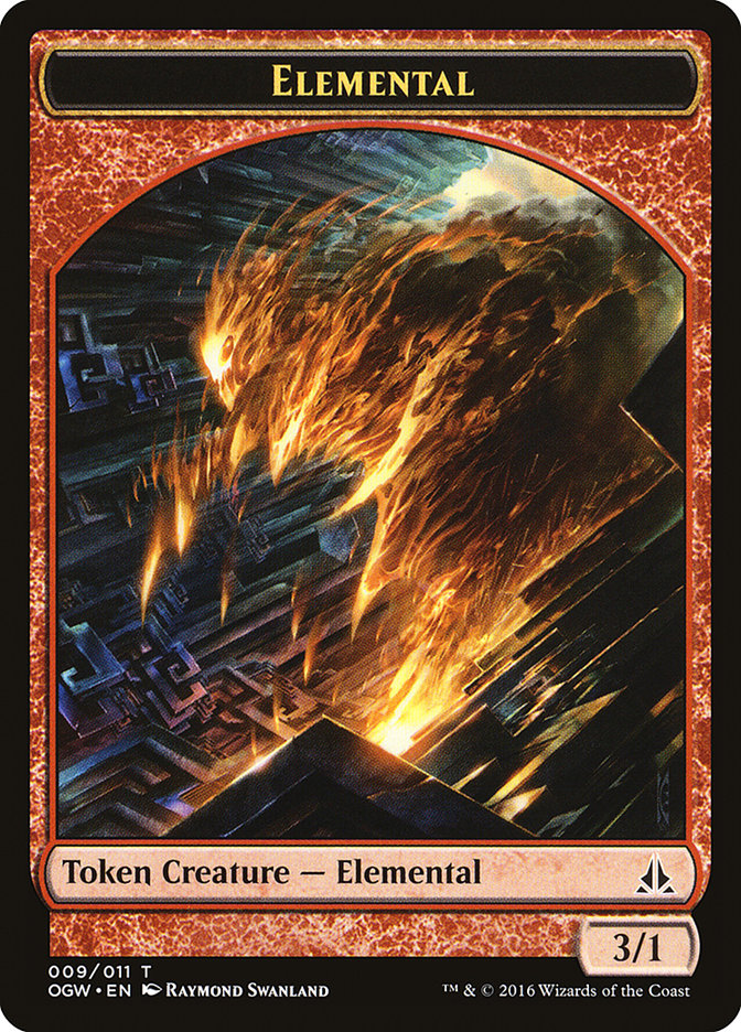 Elemental (009/011) [Oath of the Gatewatch Tokens] | Mindsight Gaming