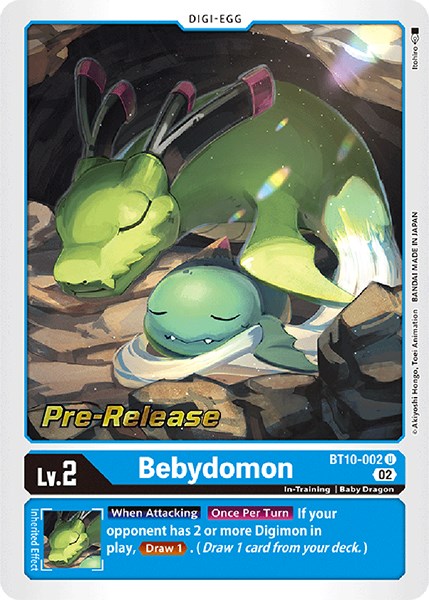 Bebydomon [BT10-002] [Xros Encounter Pre-Release Cards] | Mindsight Gaming