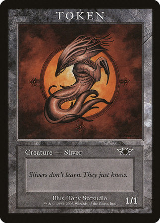 Sliver Token (Legions) [Magic Player Rewards 2003] | Mindsight Gaming