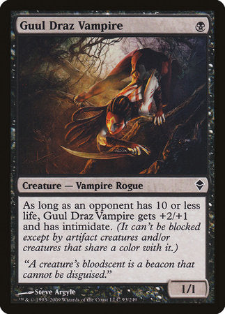 Guul Draz Vampire [Zendikar] | Mindsight Gaming