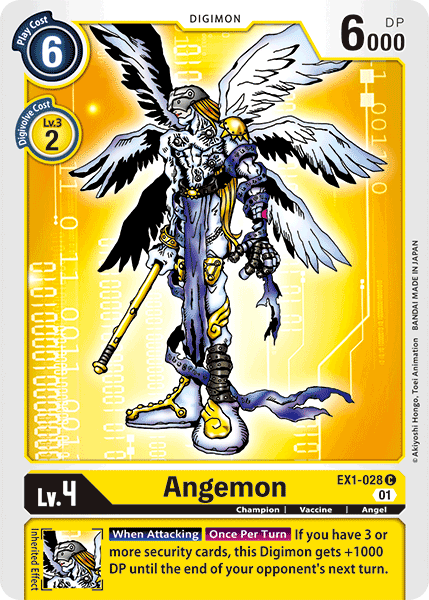 Angemon [EX1-028] [Classic Collection] | Mindsight Gaming