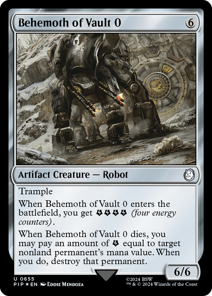 Behemoth of Vault 0 (Surge Foil) [Fallout] | Mindsight Gaming