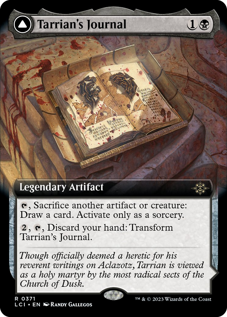 Tarrian's Journal // The Tomb of Aclazotz (Extended Art) [The Lost Caverns of Ixalan] | Mindsight Gaming