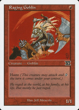 Raging Goblin [Classic Sixth Edition] | Mindsight Gaming