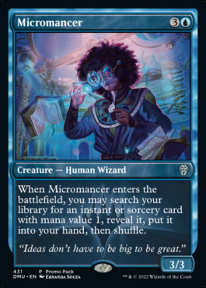 Micromancer (Promo Pack) [Dominaria United Promos] | Mindsight Gaming