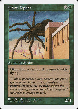Giant Spider [Anthologies] | Mindsight Gaming