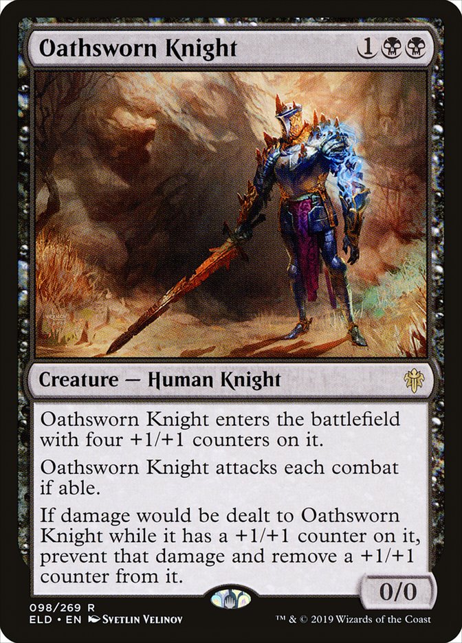 Oathsworn Knight [Throne of Eldraine] | Mindsight Gaming