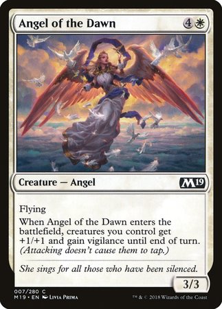 Angel of the Dawn [Core Set 2019] | Mindsight Gaming
