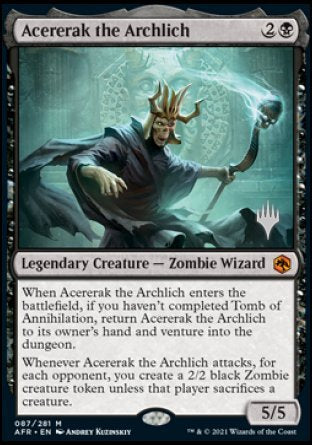Acererak the Archlich (Promo Pack) [Dungeons & Dragons: Adventures in the Forgotten Realms Promos] | Mindsight Gaming
