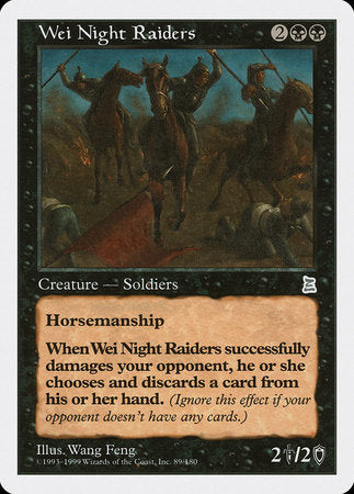 Wei Night Raiders [Portal Three Kingdoms] | Mindsight Gaming