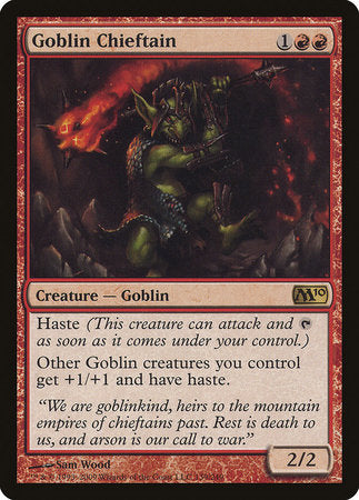 Goblin Chieftain [Magic 2010] | Mindsight Gaming