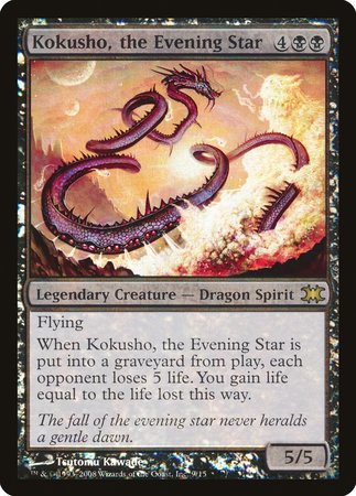 Kokusho, the Evening Star [From the Vault: Dragons] | Mindsight Gaming