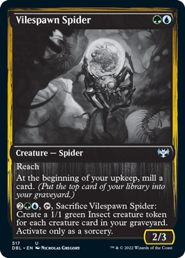 Vilespawn Spider [Innistrad: Double Feature] | Mindsight Gaming
