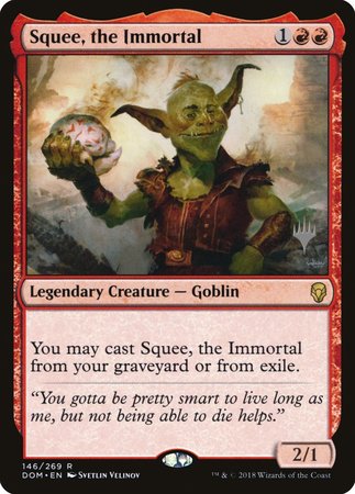 Squee, the Immortal [Dominaria Promos] | Mindsight Gaming