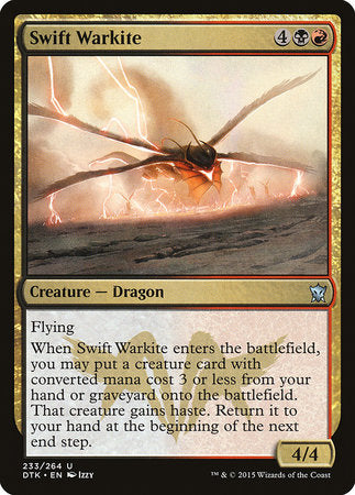 Swift Warkite [Dragons of Tarkir] | Mindsight Gaming