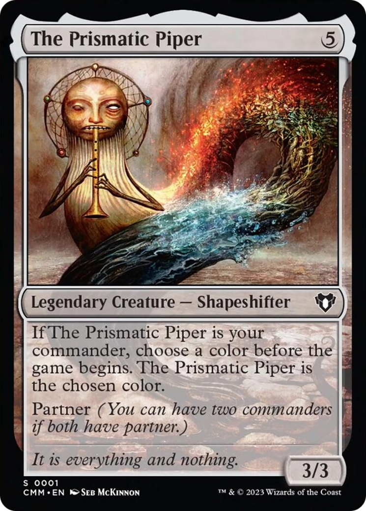 The Prismatic Piper [Commander Masters] | Mindsight Gaming