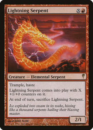 Lightning Serpent [Coldsnap] | Mindsight Gaming