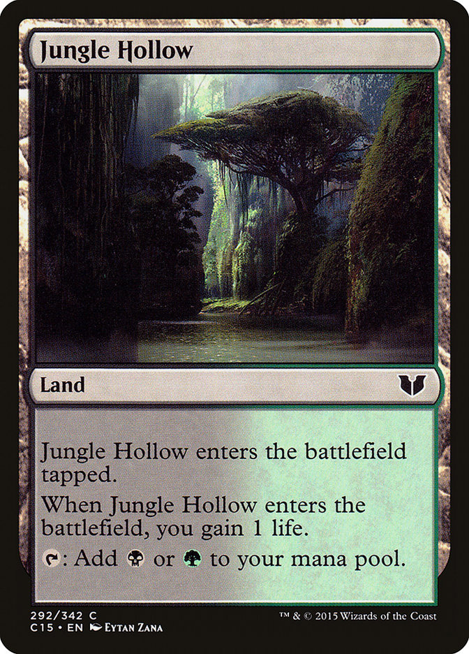 Jungle Hollow [Commander 2015] | Mindsight Gaming