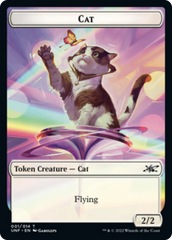 Cat // Food (10) Double-sided Token [Unfinity Tokens] | Mindsight Gaming