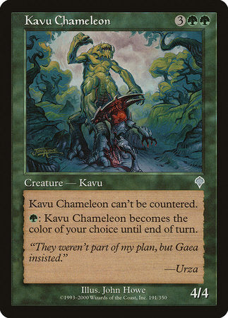 Kavu Chameleon [Invasion] | Mindsight Gaming