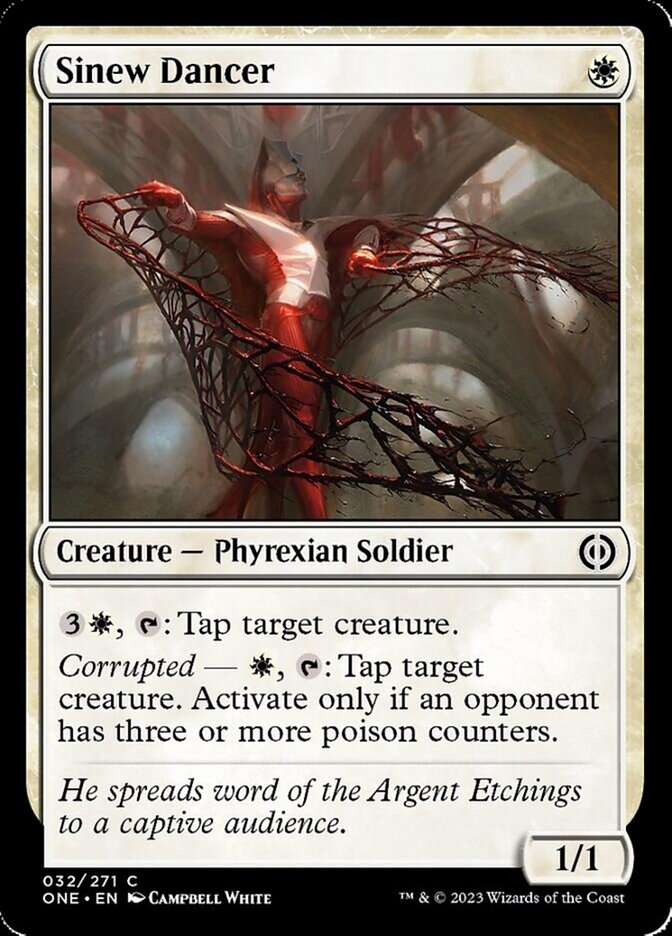 Sinew Dancer [Phyrexia: All Will Be One] | Mindsight Gaming