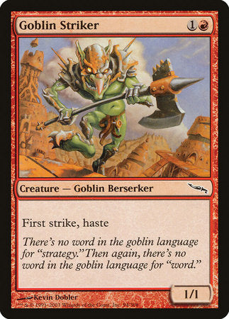 Goblin Striker [Mirrodin] | Mindsight Gaming