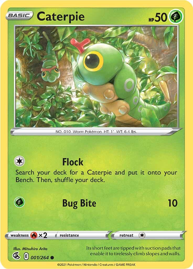 Caterpie (001/264) [Sword & Shield: Fusion Strike] | Mindsight Gaming