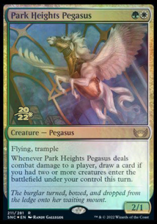 Park Heights Pegasus [Streets of New Capenna Prerelease Promos] | Mindsight Gaming