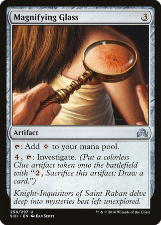 Magnifying Glass [Shadows over Innistrad] | Mindsight Gaming